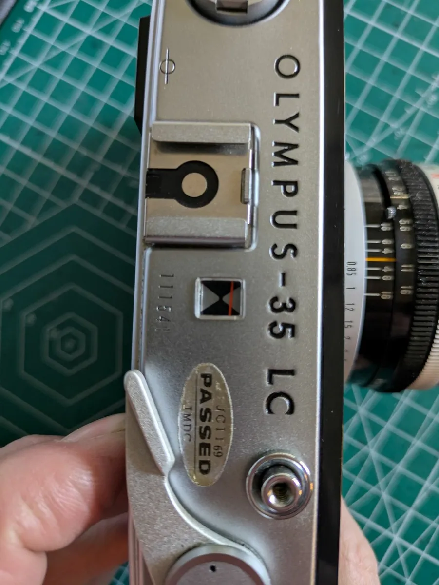Olympus 35 LC rangefinder camera G.Zuiko💥1.7 - Image 4