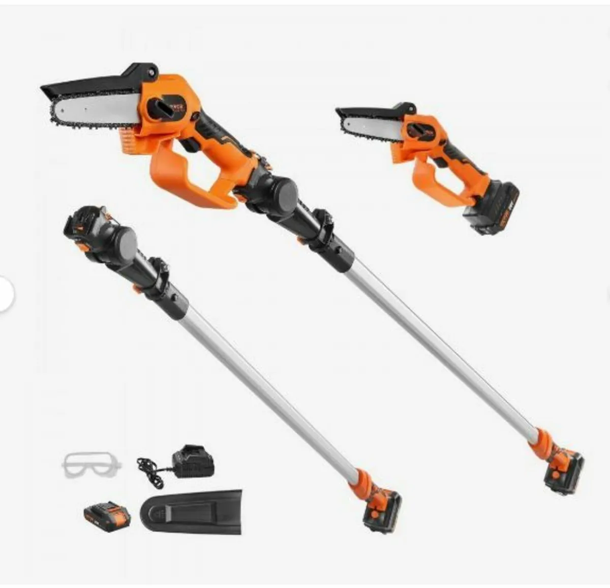 2-in-1 Cordless Pole Saw & Mini Chainsaw - Image 1