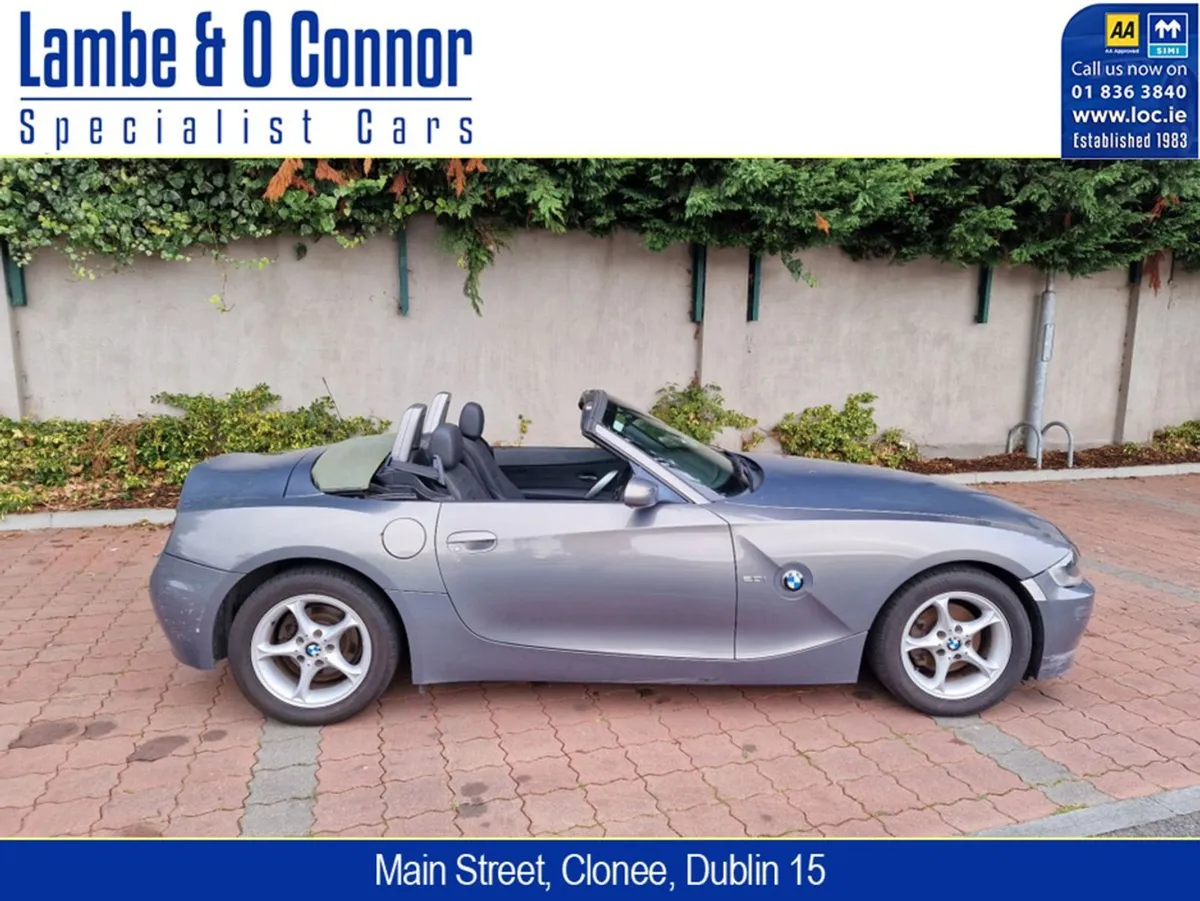 BMW Z4 2.0i SE Roadster Elec Hood - Image 1