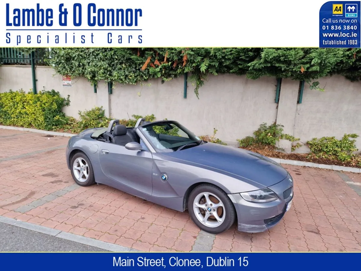 BMW Z4 2.0i SE Roadster Elec Hood - Image 2
