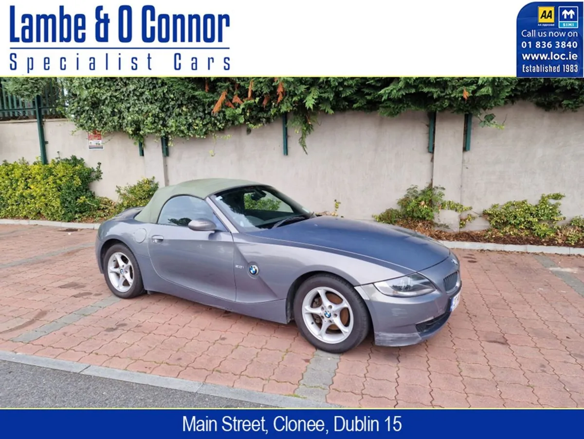 BMW Z4 2.0i SE Roadster Elec Hood - Image 3