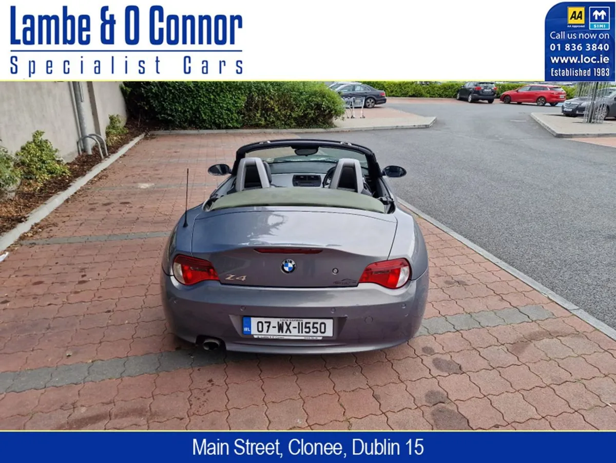 BMW Z4 2.0i SE Roadster Elec Hood - Image 4