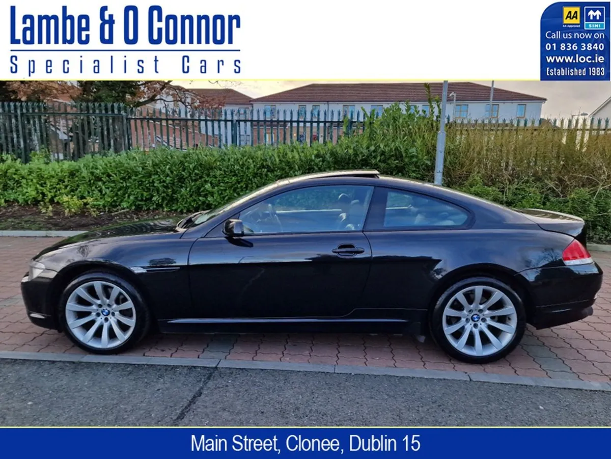 BMW 6 Series 630I Sport Coupe PAN Roof Sports Hea - Image 4