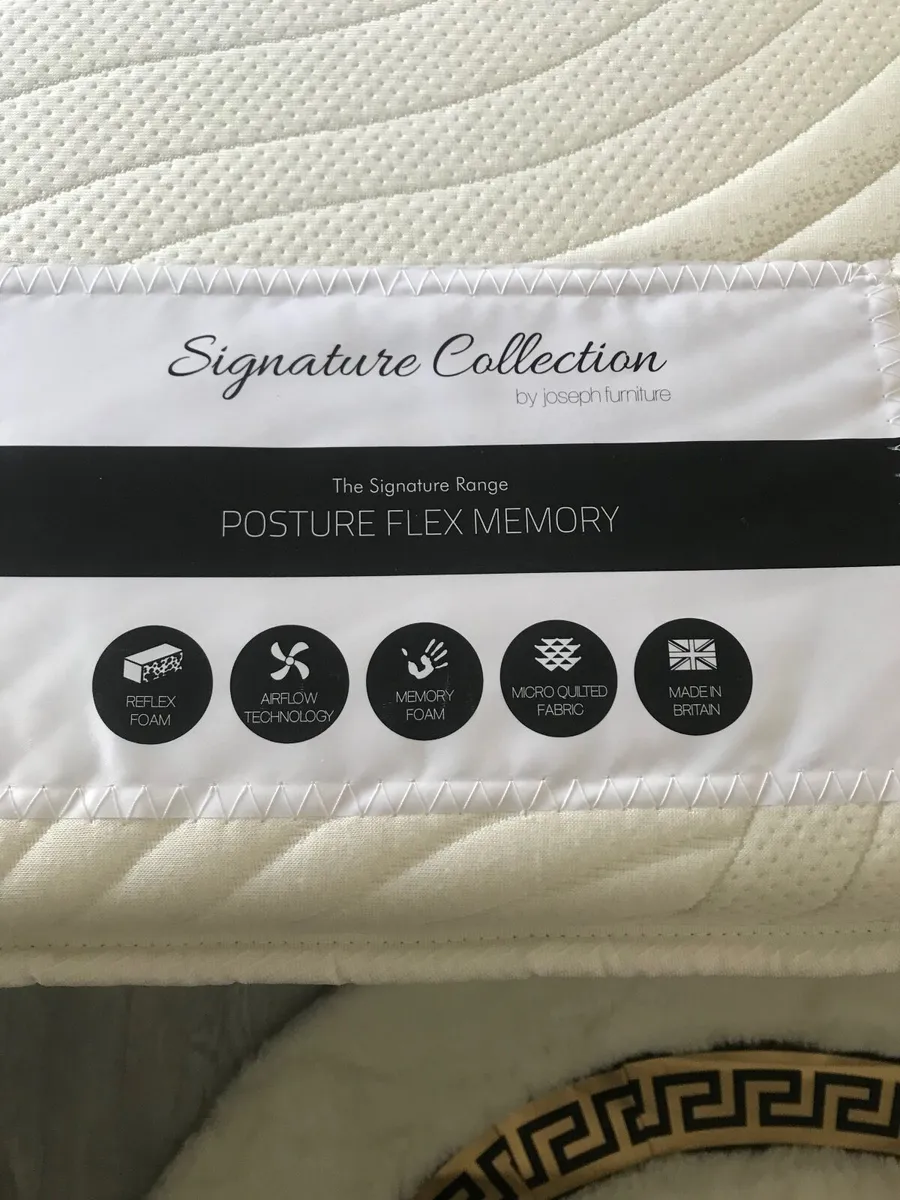New 4 foot 6 double mattress - Image 2