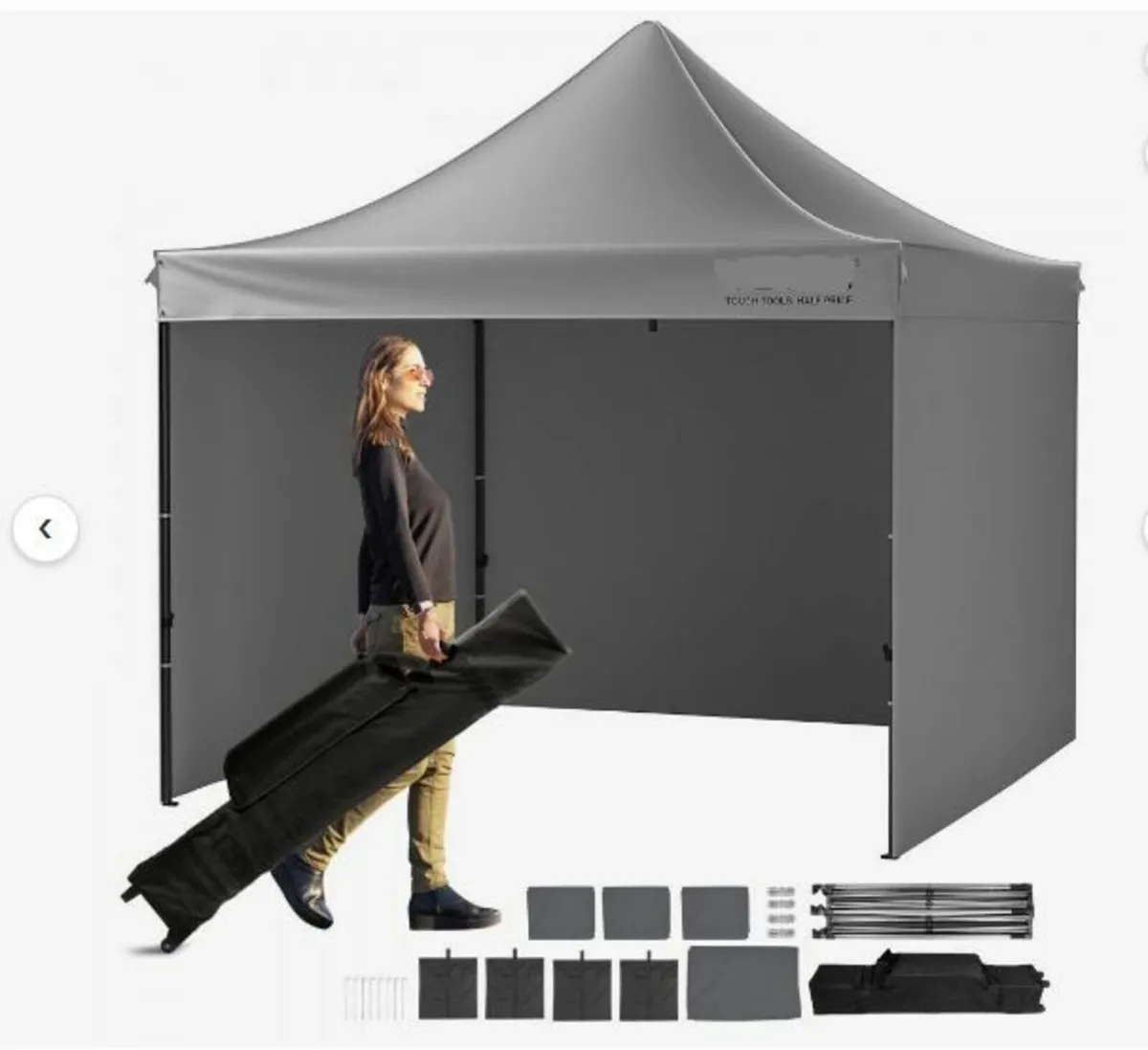 Pop Up Canopy Tent Outdoor Gazebo - Image 1