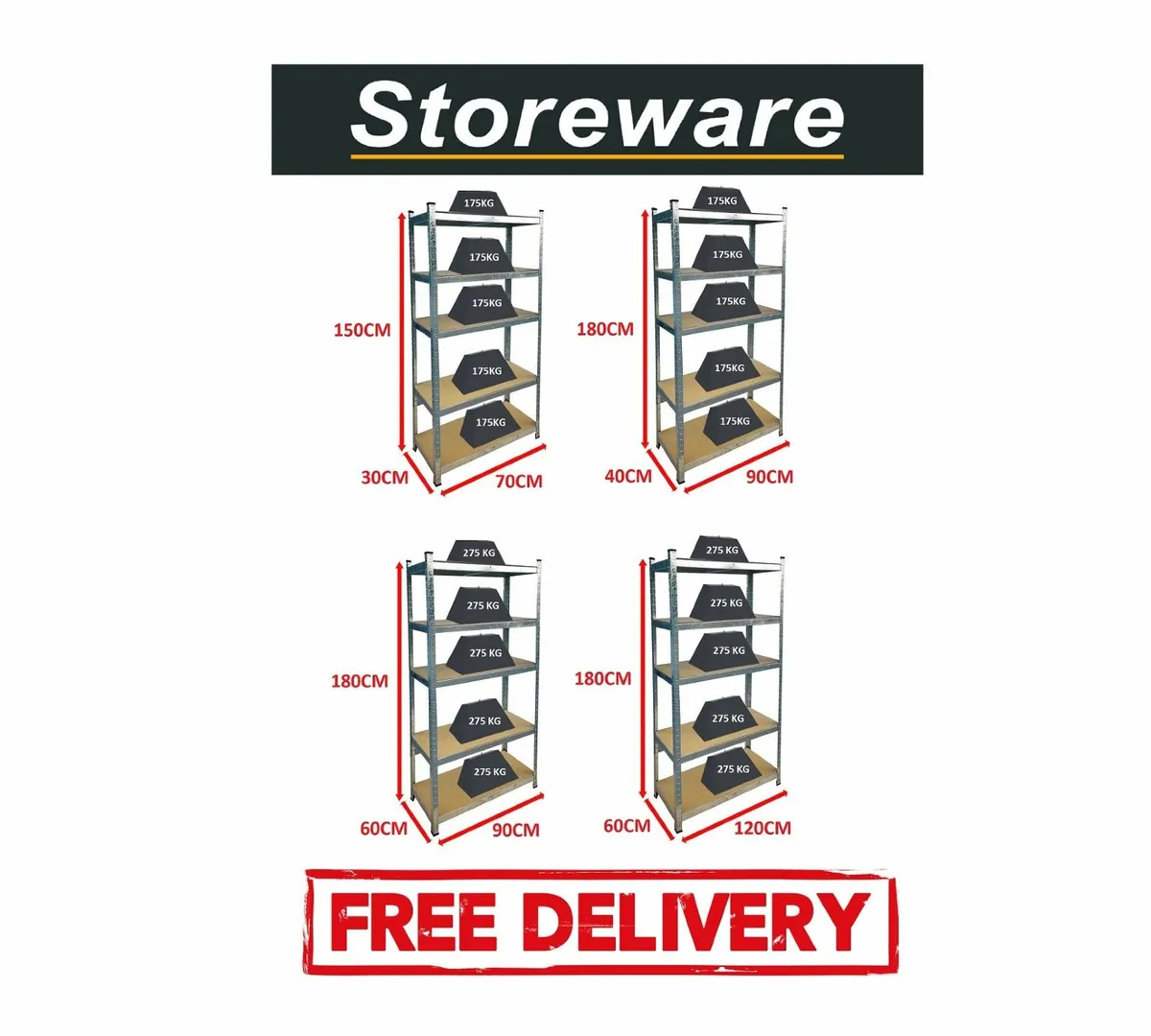Garage Shelving - Image 1