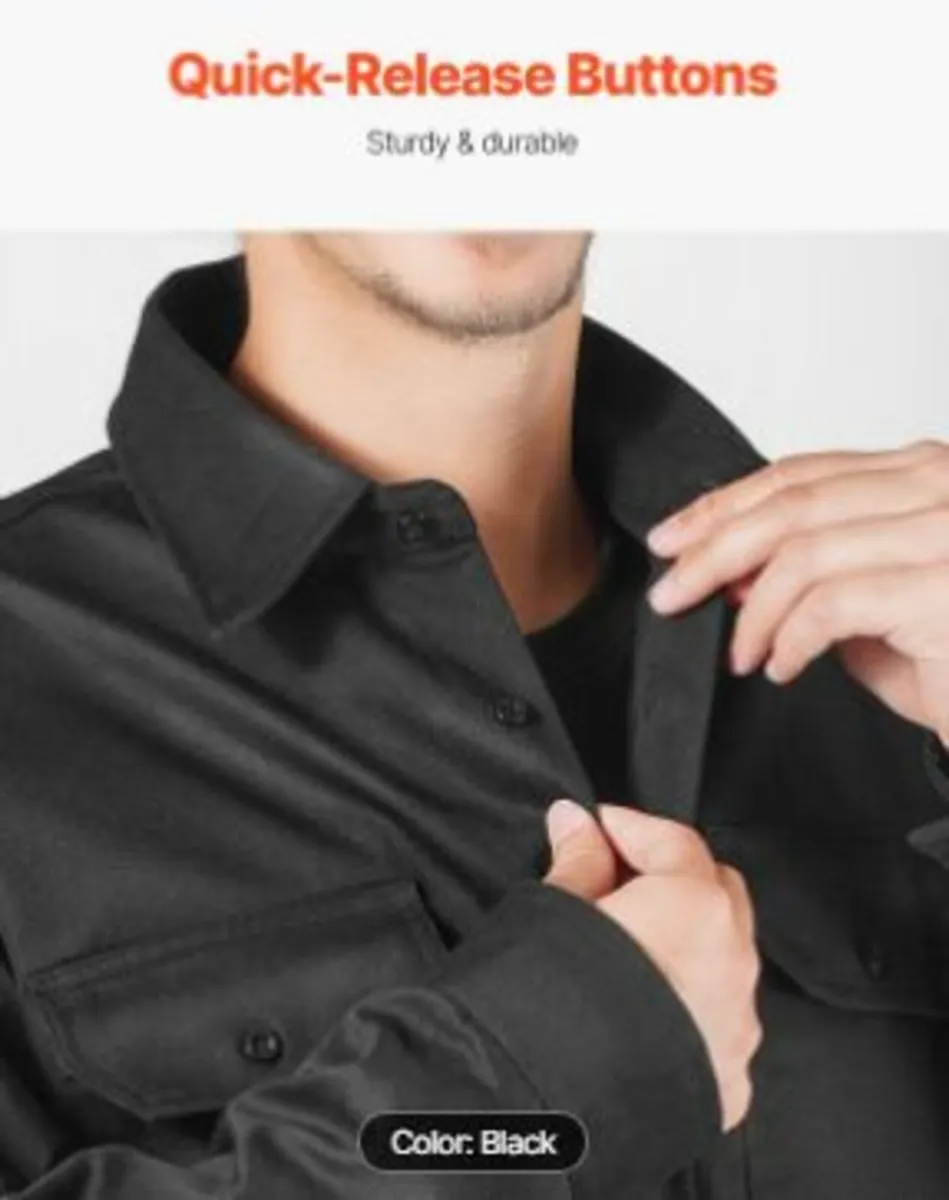 Flame-Resistant Welding Jacket L Size - Image 3