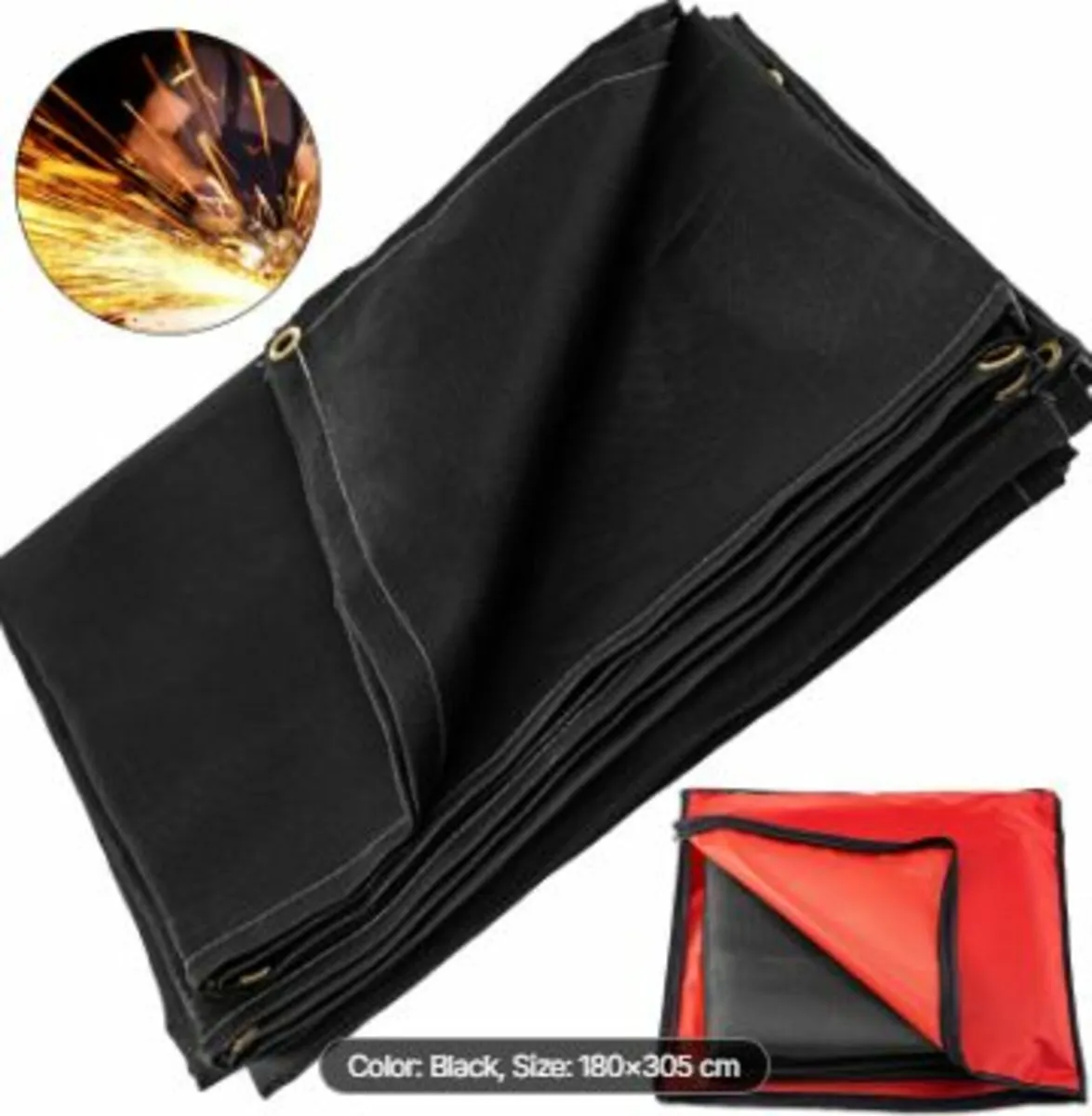 Welding Blanket 6 x 10 FT Fiberglass Blanket Heavy - Image 1