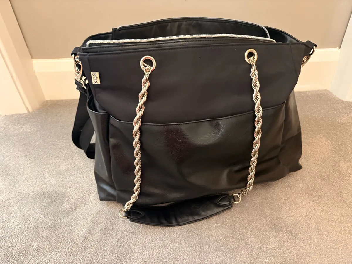 Beis Diaper Bag - Black - Image 3