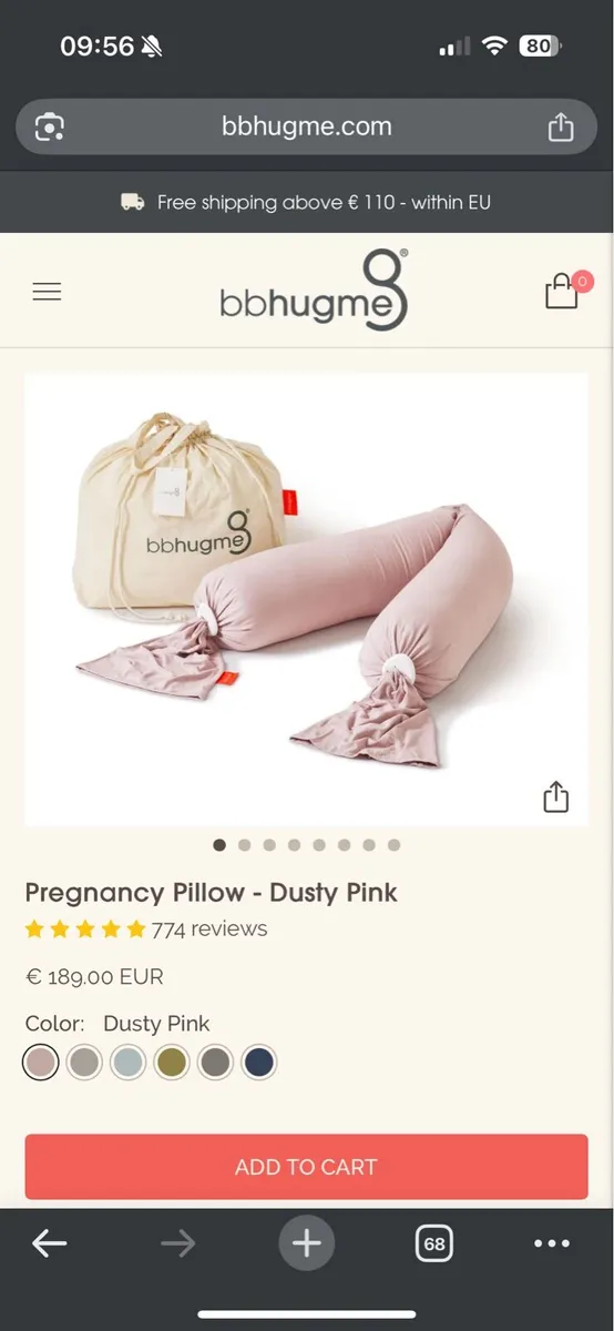 BBhugme Pregnancy Pillow - Image 2