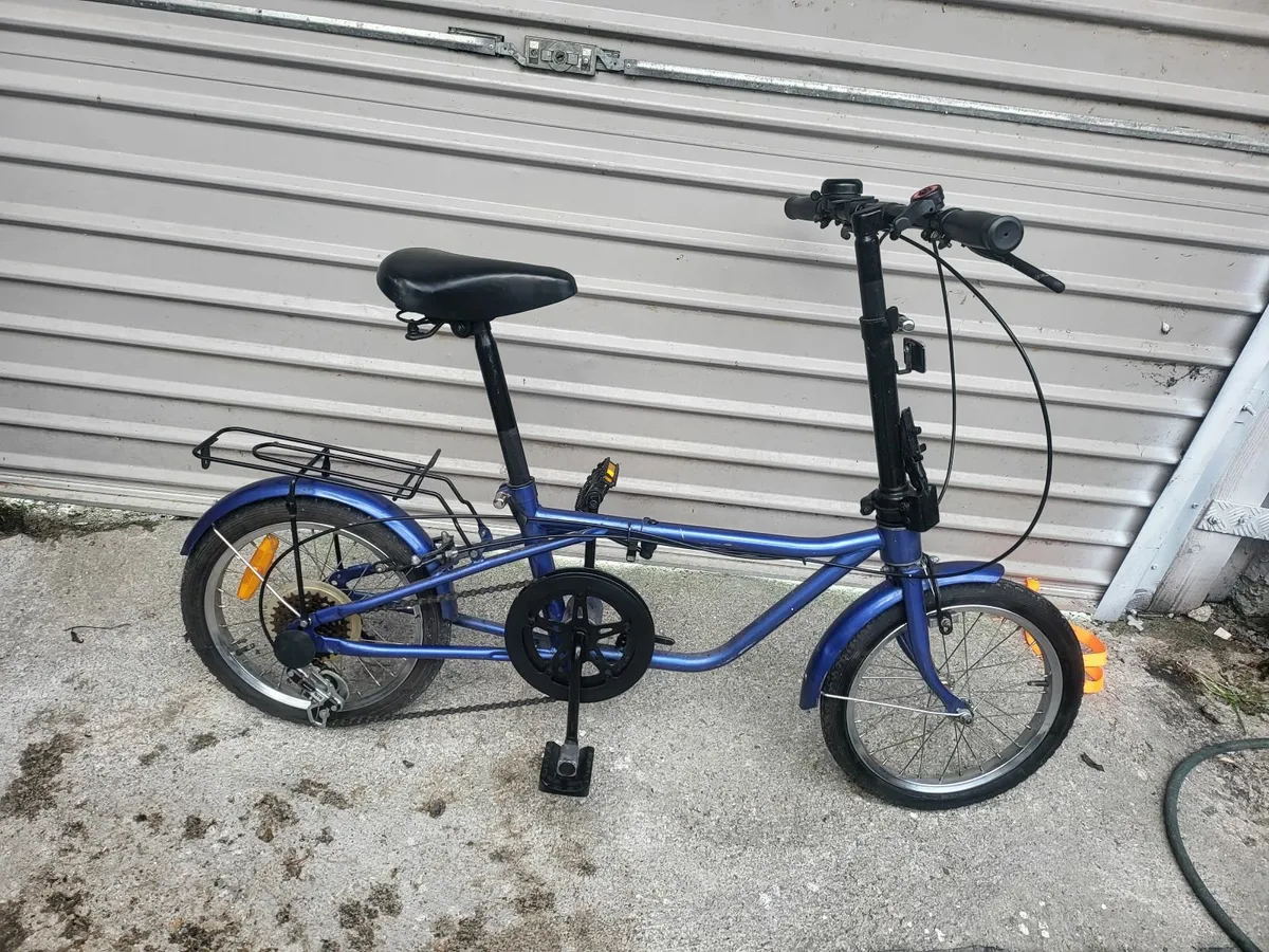 good quality adult folding bike 16inch wheel - Image 1