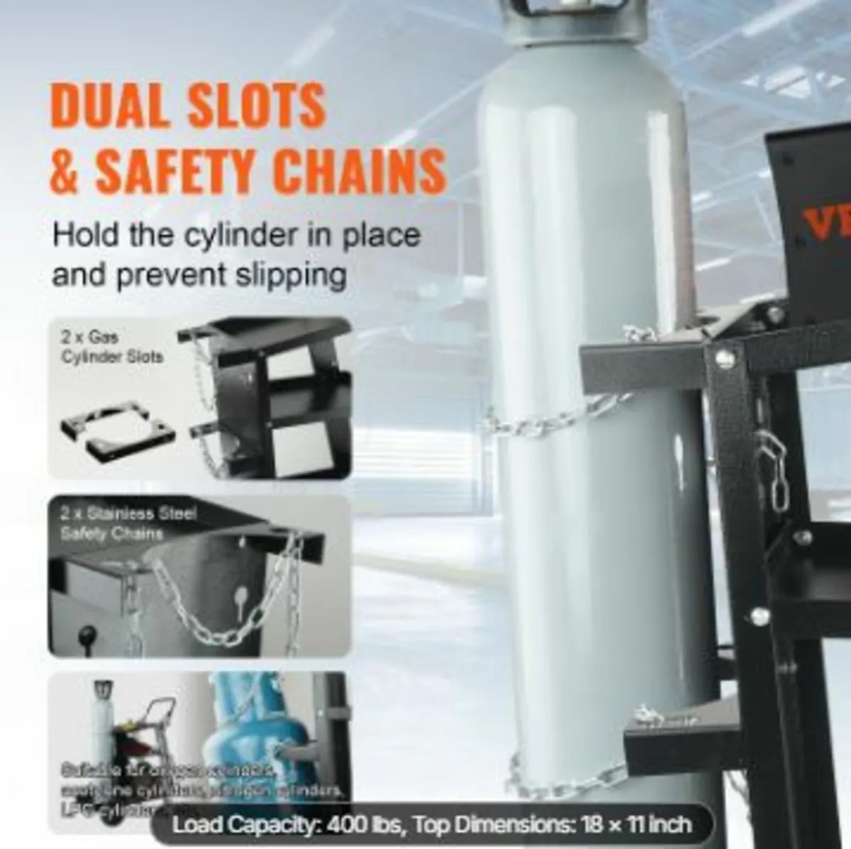 Welding Cart, 3-Tier Welder Cart Heavy - Image 4