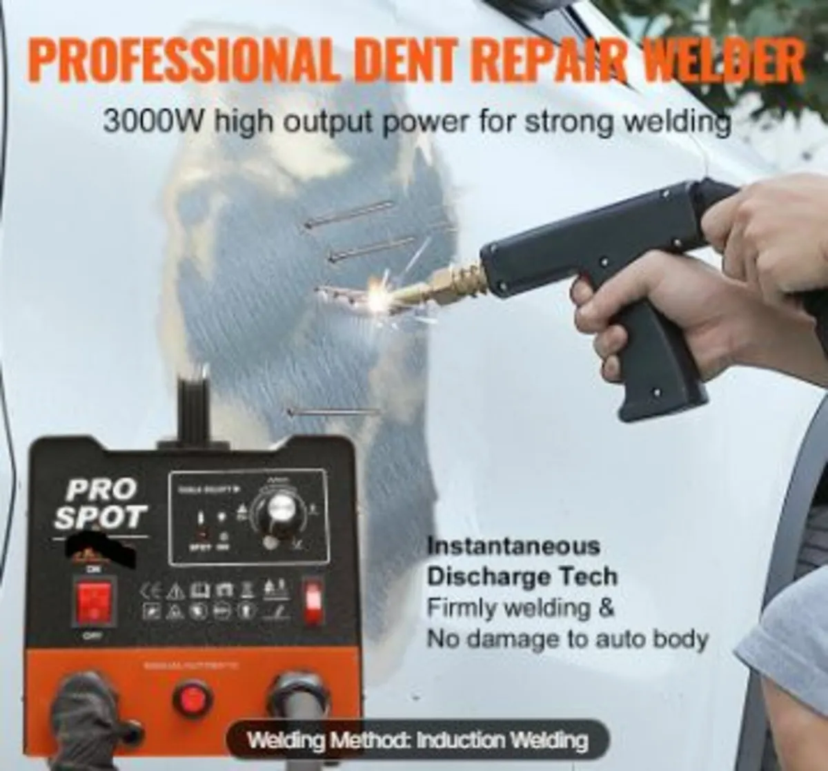 Stud Welder Dent Repair Kit 3 KW Spot - Image 3