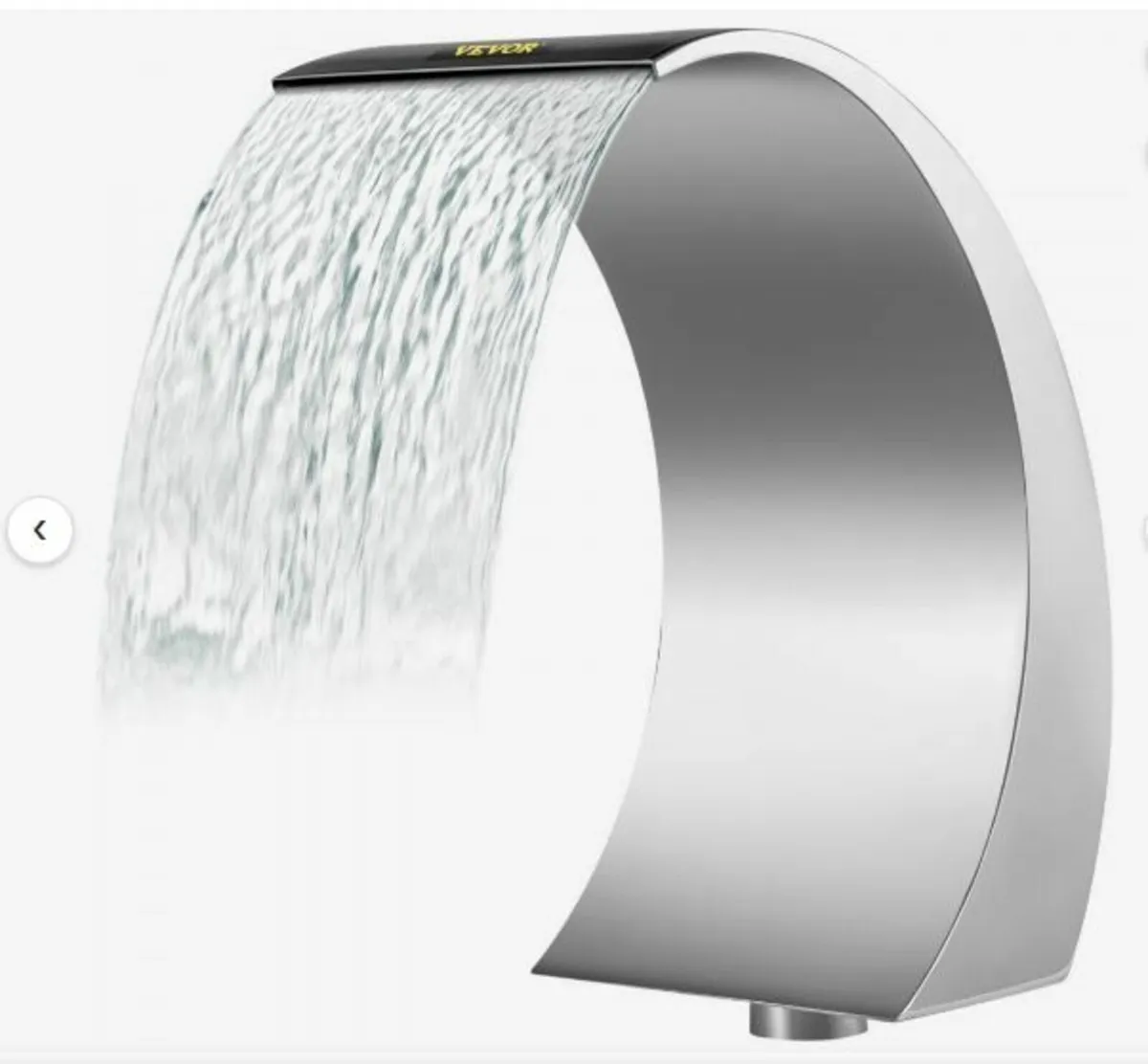 Pool Water Fountain Stainless Steel Pond - Image 1