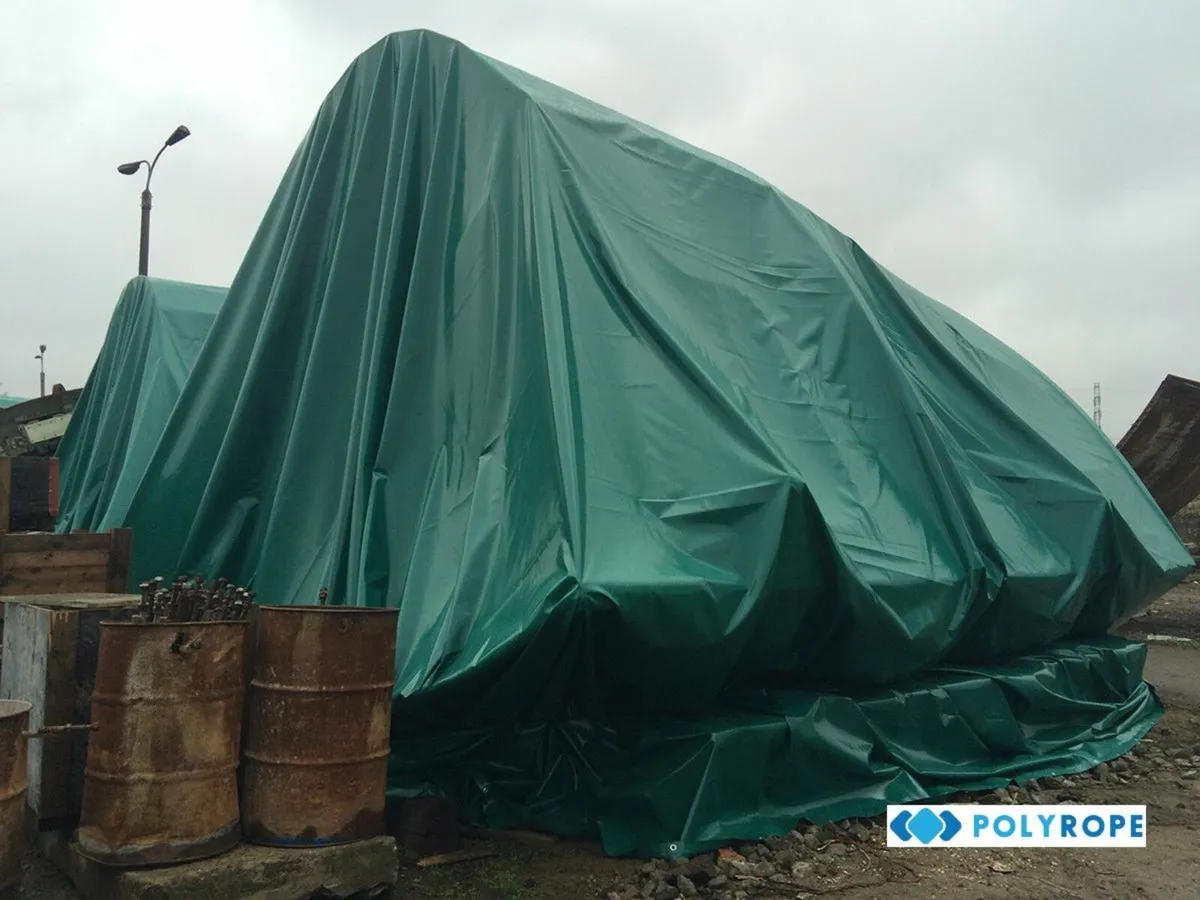 Turf hay firewood logs tarpaulin heavy covers - Image 1