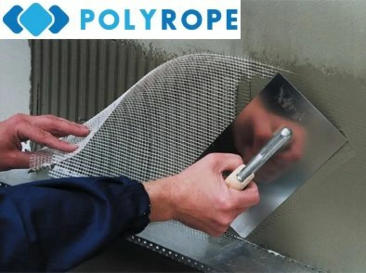 Fiberglass Mesh Rendering Plastering crack repair - Image 1