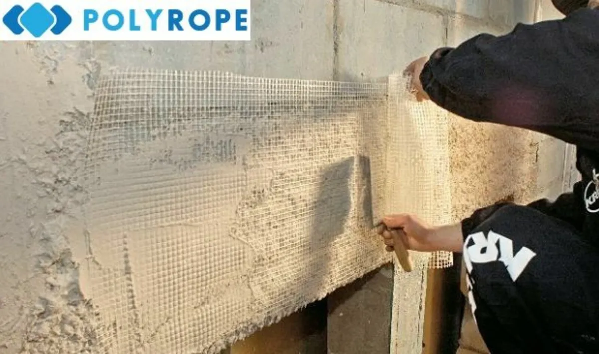 Fiberglass Mesh Rendering Plastering crack repair - Image 4
