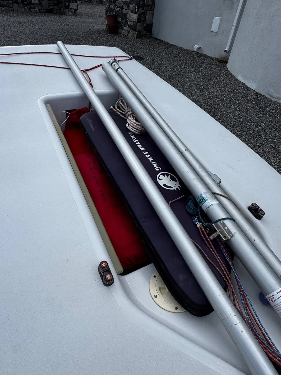 ILCA 6 Laser Dinghy – 3 Sails, Trailers, Great Con - Image 3