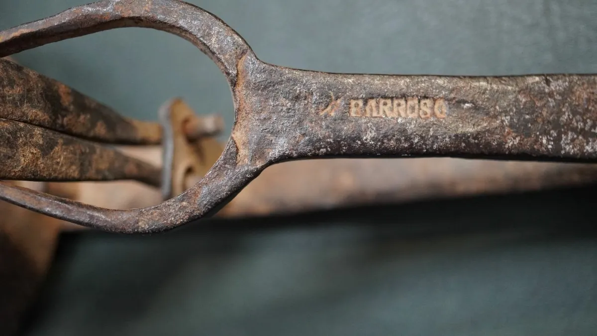 Antique Iron Animal Trap - Image 2