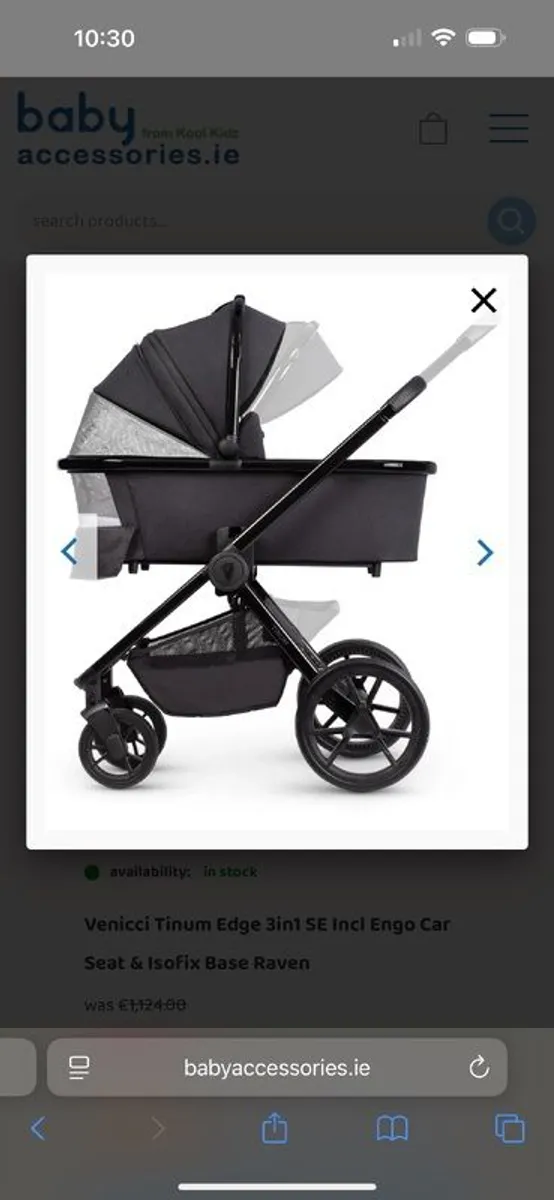 Venicci Tinum Edge 3in1 SE Incl Engo Car Seat - Image 2