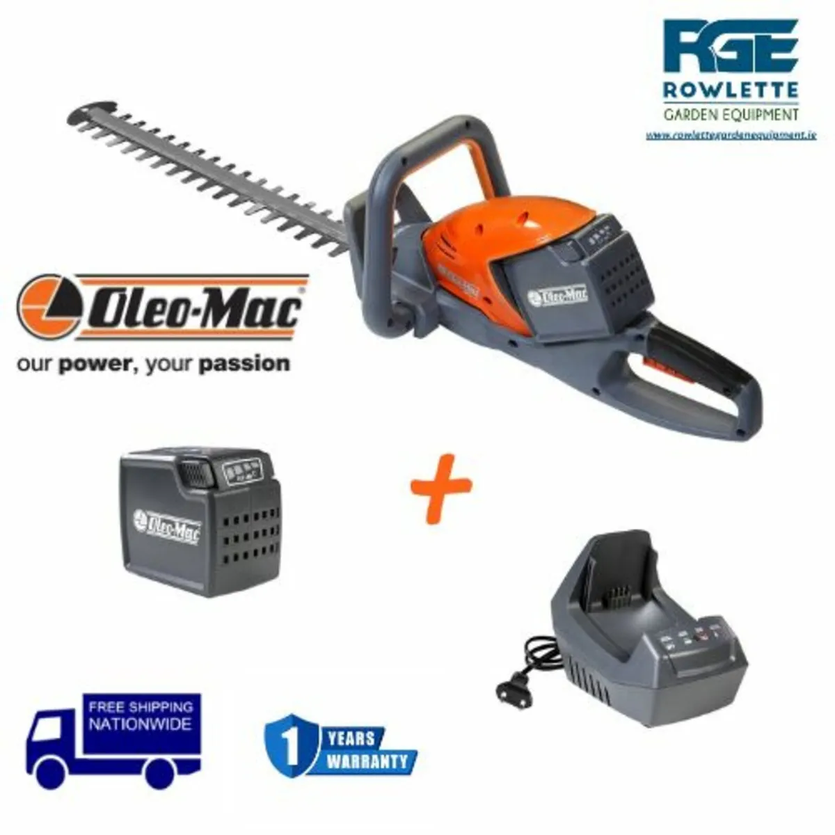 Oleo Mac HCI 45- Hedge Trimmer Kit - Image 1