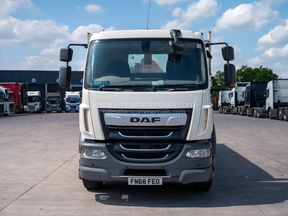 2018 (68) DAF LF 260 Crane Mounted, 4X2 Dropside - Image 2
