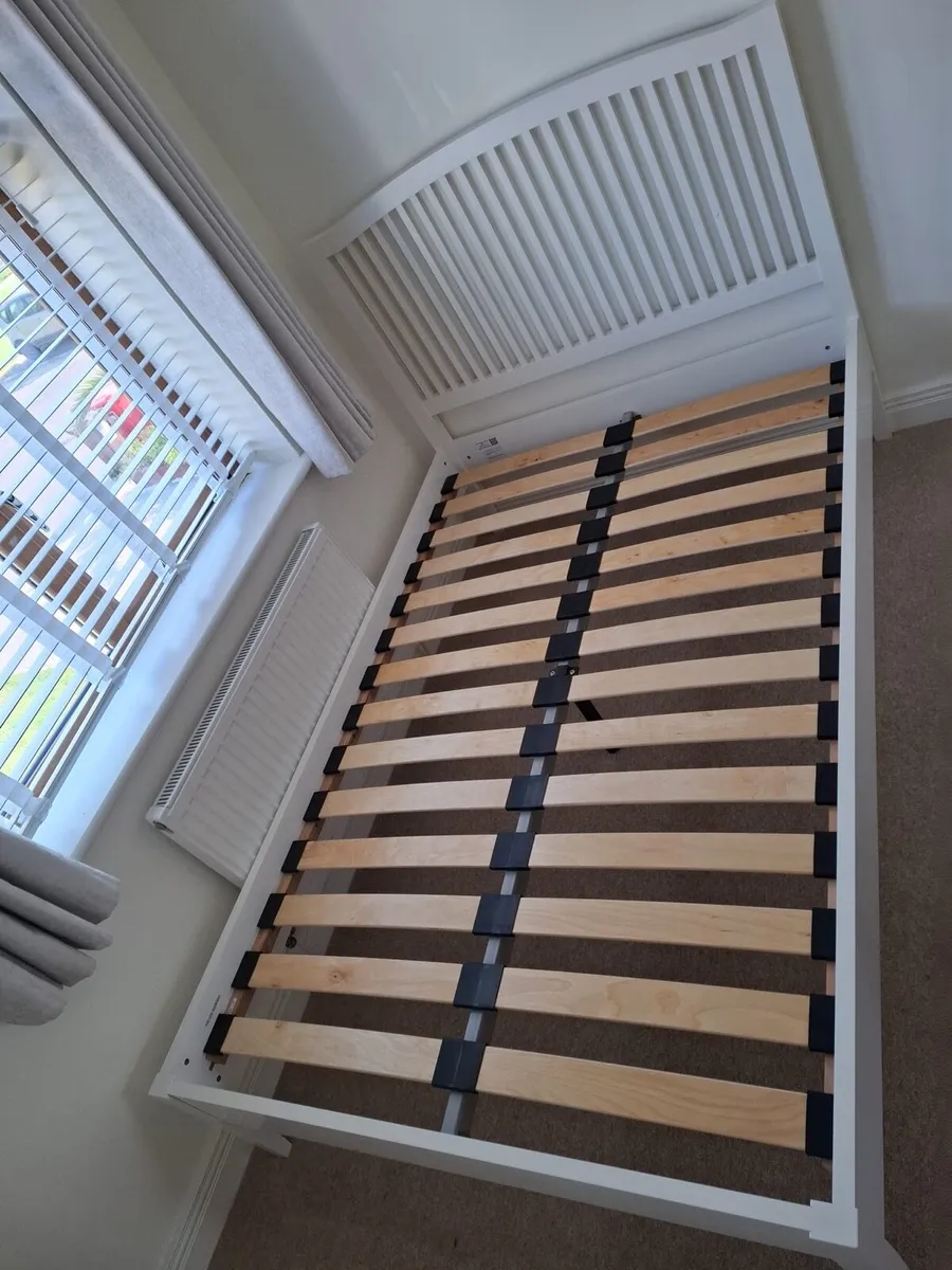 4ft White Bed Frame - Image 2