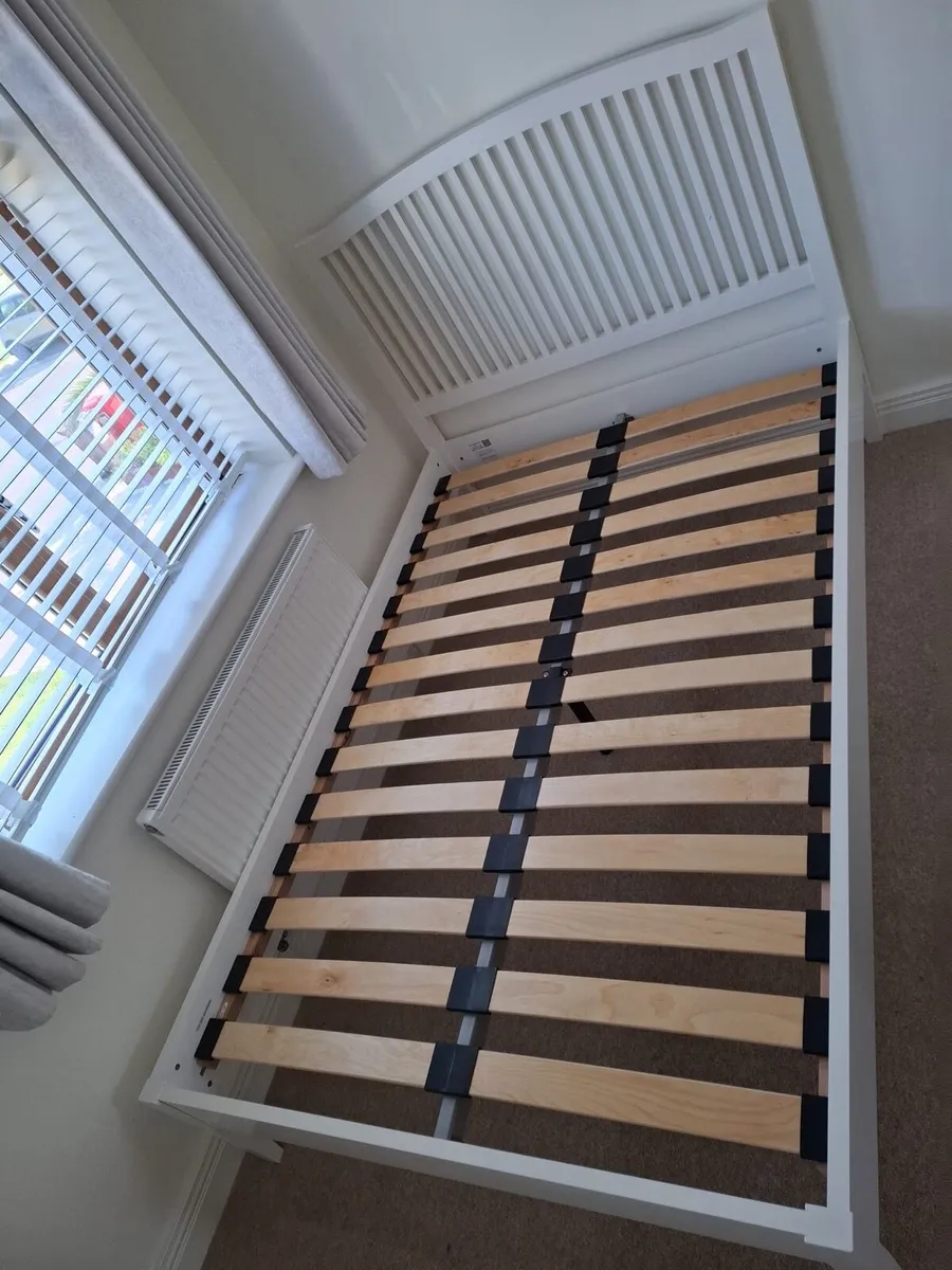 4ft White Bed Frame - Image 3