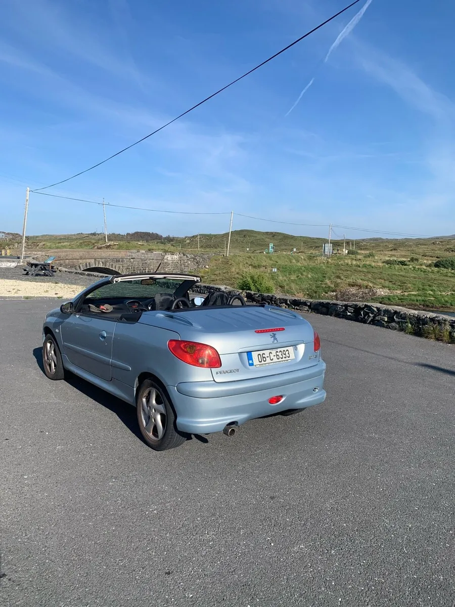 Peugeot 206 couple cabriolet Nct 01/26 - Image 3