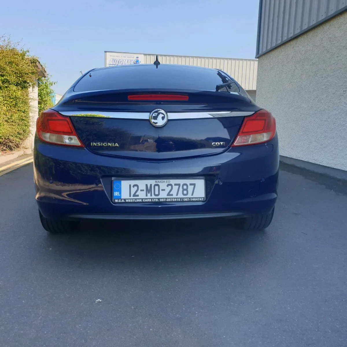 12 Opel Insignia SRI 2.0CDTI 160BHP New NCT Today - Image 4
