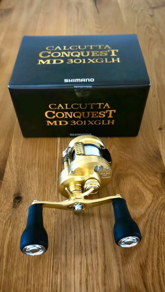 Shimano Conquest MD 301 Bigbait reel Baitcaster Mu - Image 2
