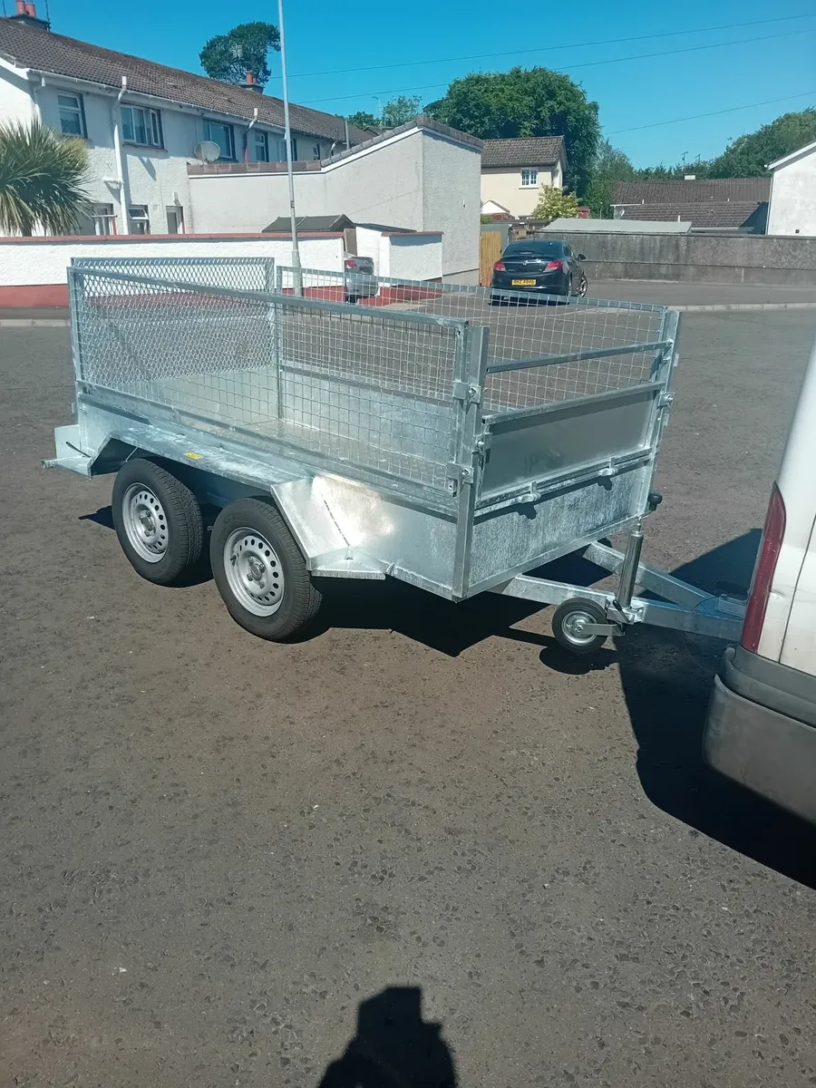 Brand new 8x4 galvenised trailer - Image 1