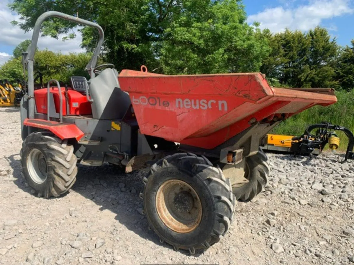 WACKER NEUSON 6001s DUMPER, 6T SWIVEL SKIP - Image 1