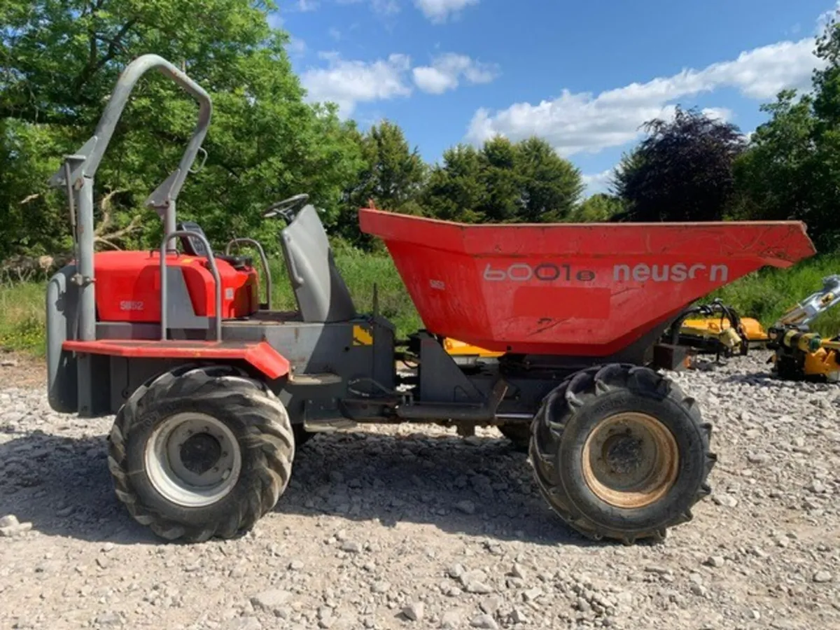 WACKER NEUSON 6001s DUMPER, 6T SWIVEL SKIP - Image 2