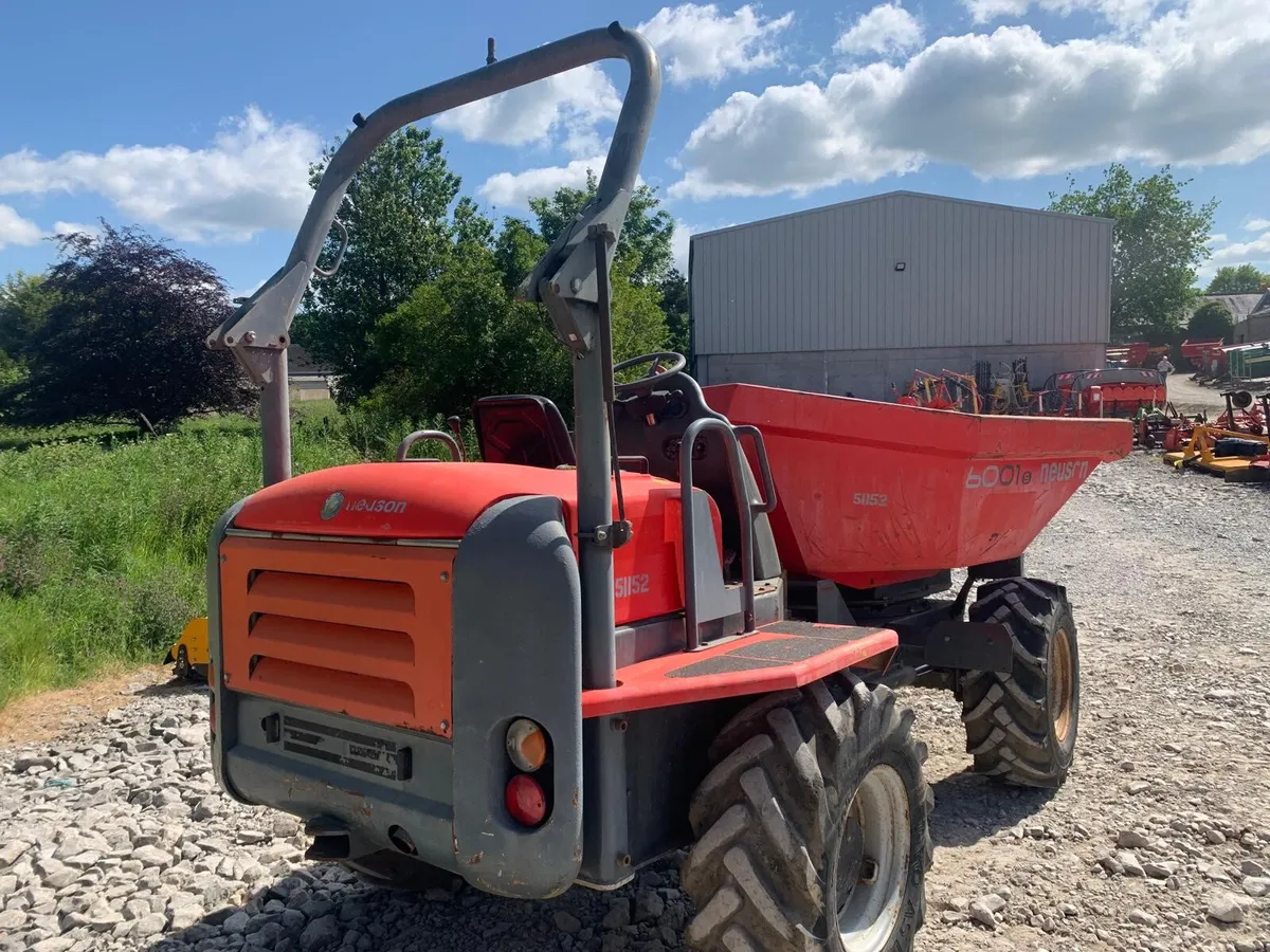 WACKER NEUSON 6001s DUMPER, 6T SWIVEL SKIP - Image 4