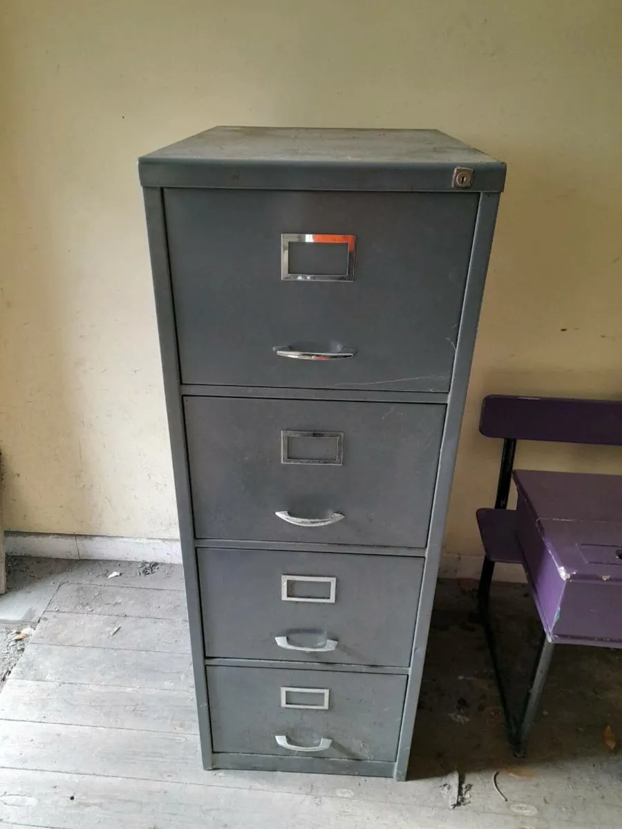 Old filing cabinet