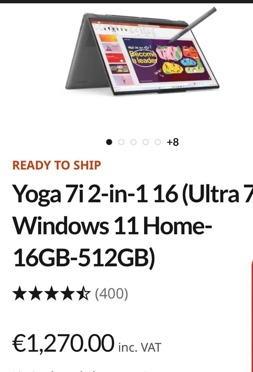 Lenovo Yoga 7i 16 inch - Image 1