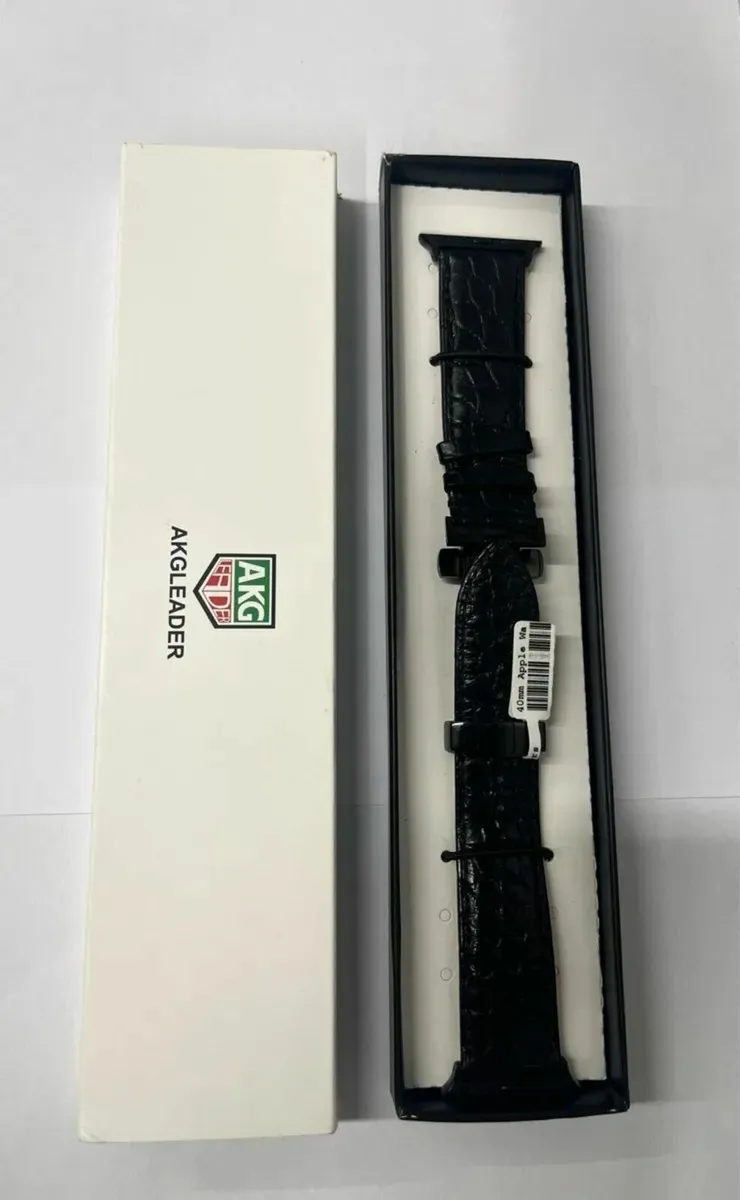 Leather Apple Watch Strap 40mm - Image 2