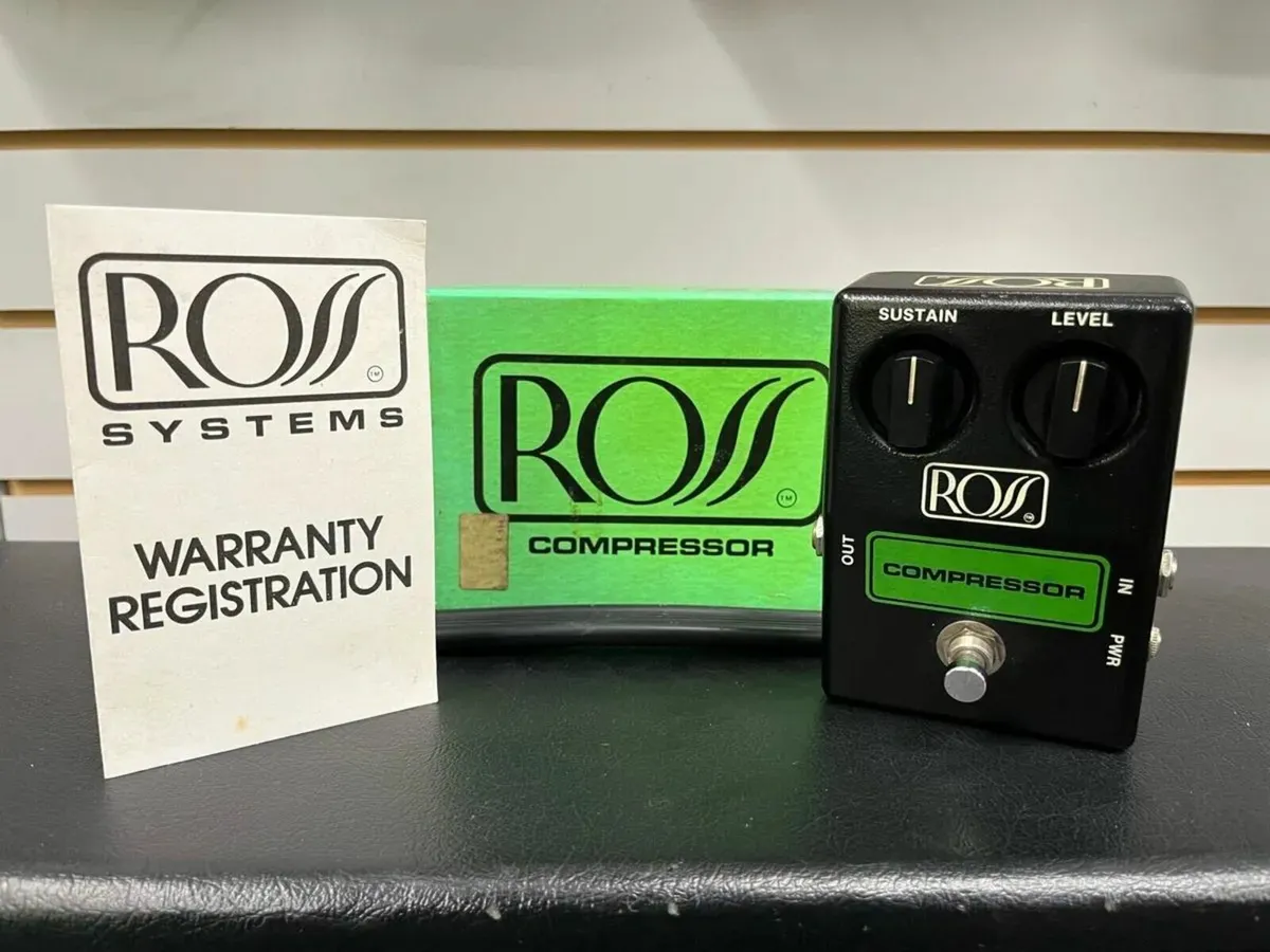 Vintage Ross Compressor Pedal - Image 1