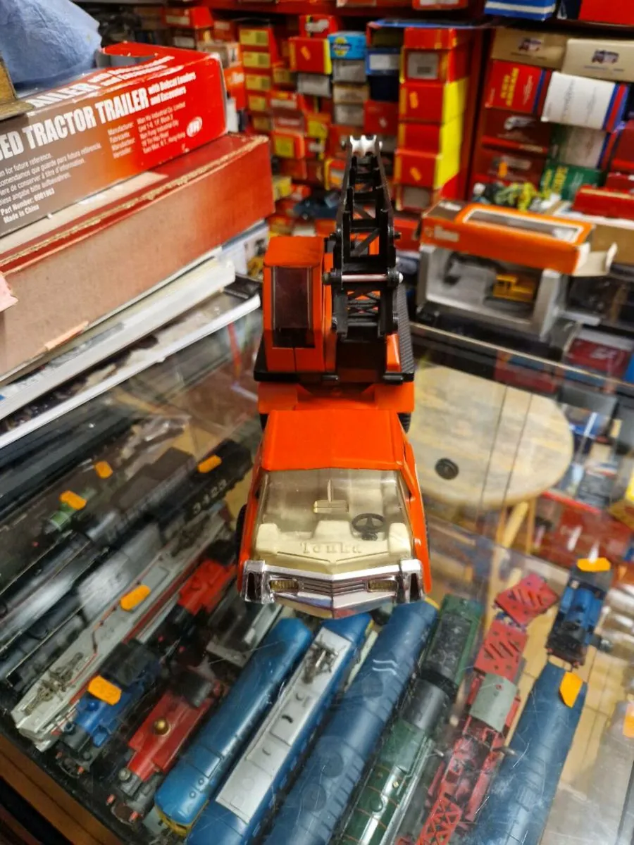 Vintage Tonka 1970's Pressed Steel Crane - Image 1