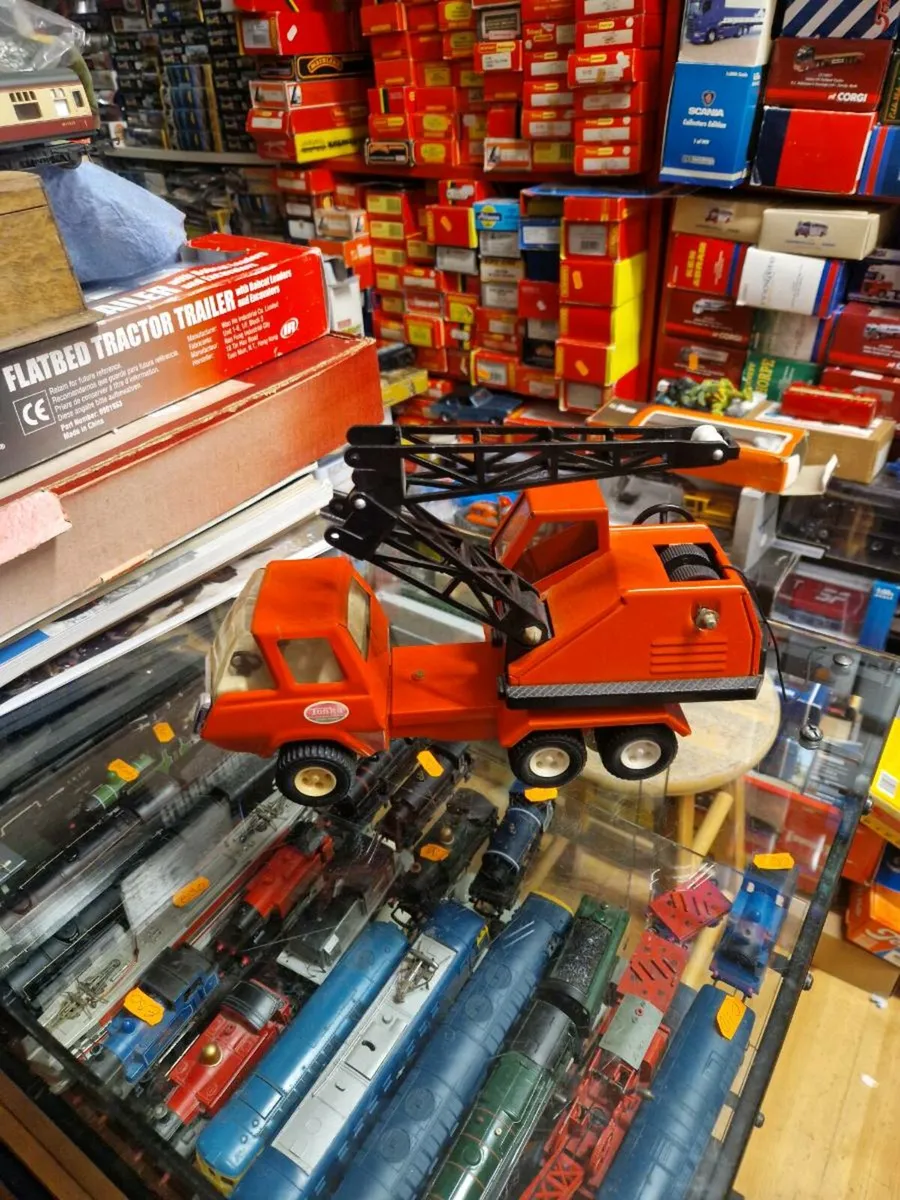 Vintage Tonka 1970's Pressed Steel Crane - Image 2
