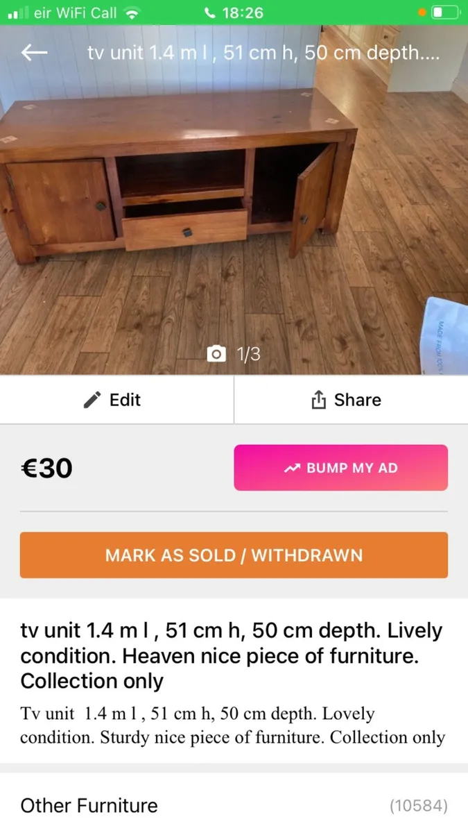 Tv unit - Image 1