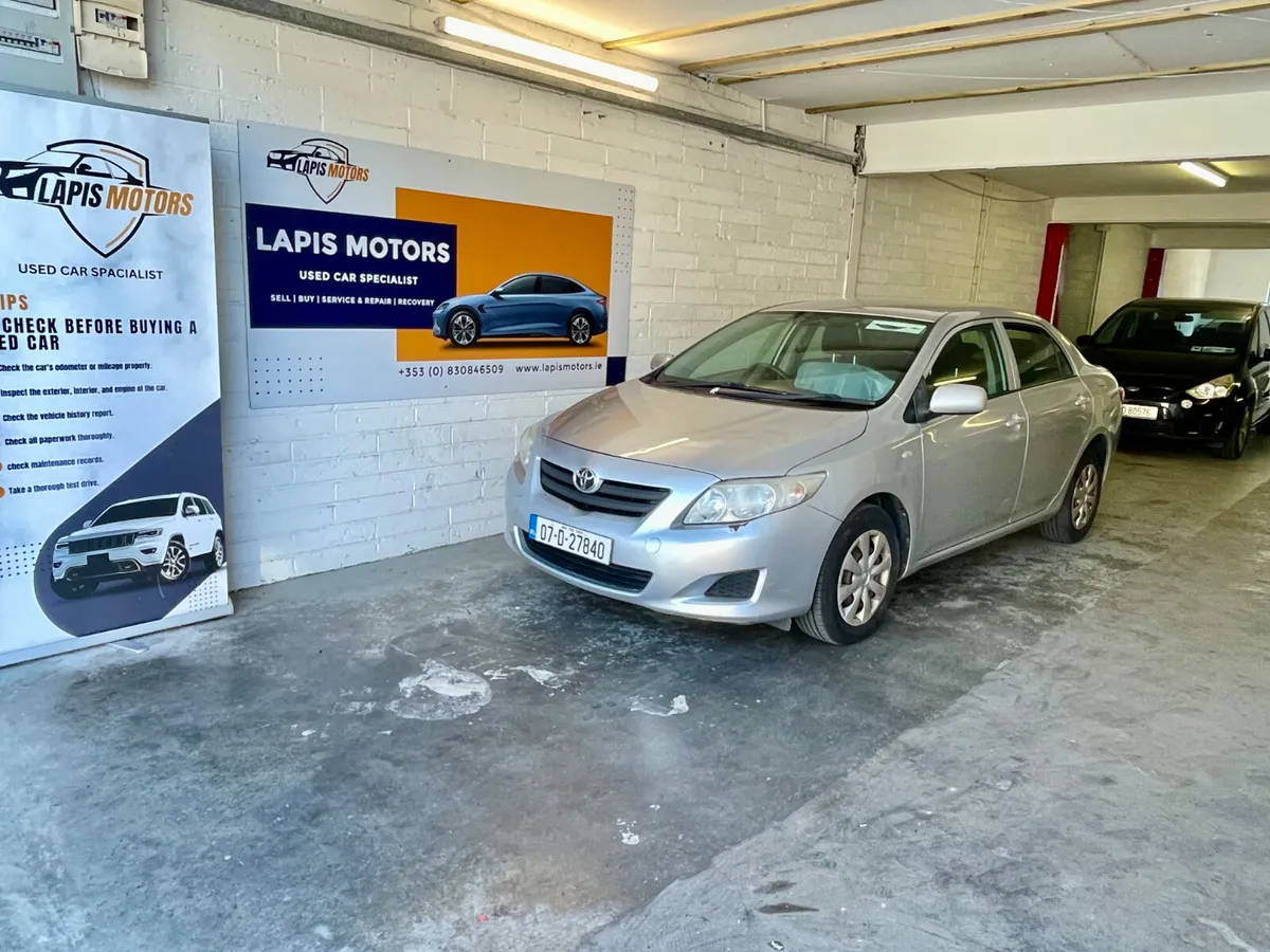 Toyota Corolla 2007 low miles fresh NCT 01/26 - Image 2