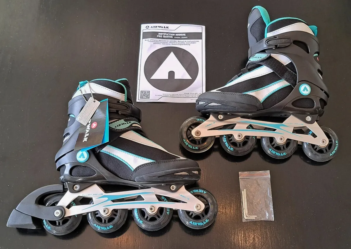 New Airwalker Inline Pro Skates (size UK 5, EU 38) - Image 4