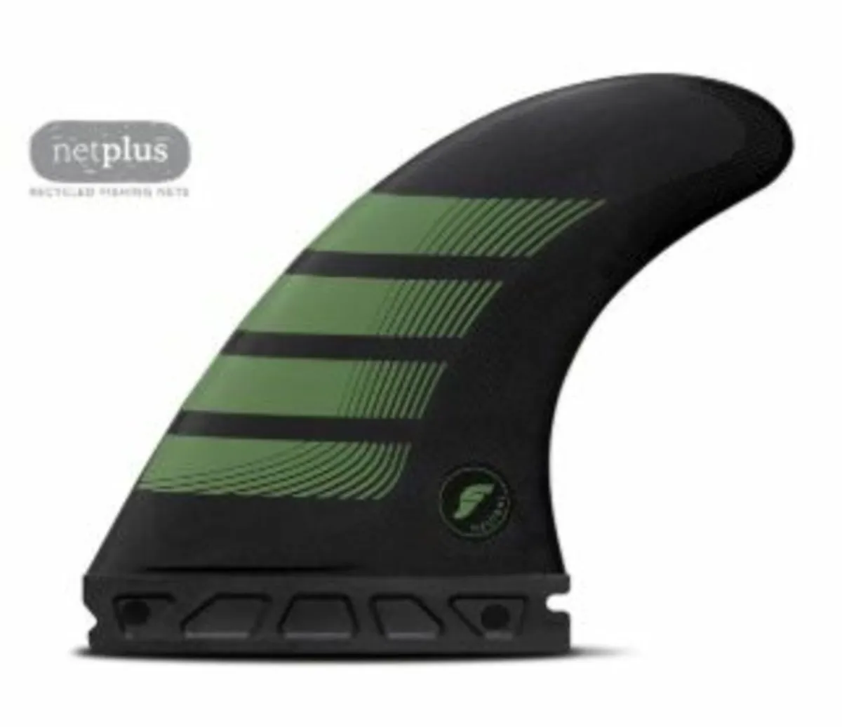 Futures Large F8 Alpha Carbon Five Surfboard Fin - Image 1
