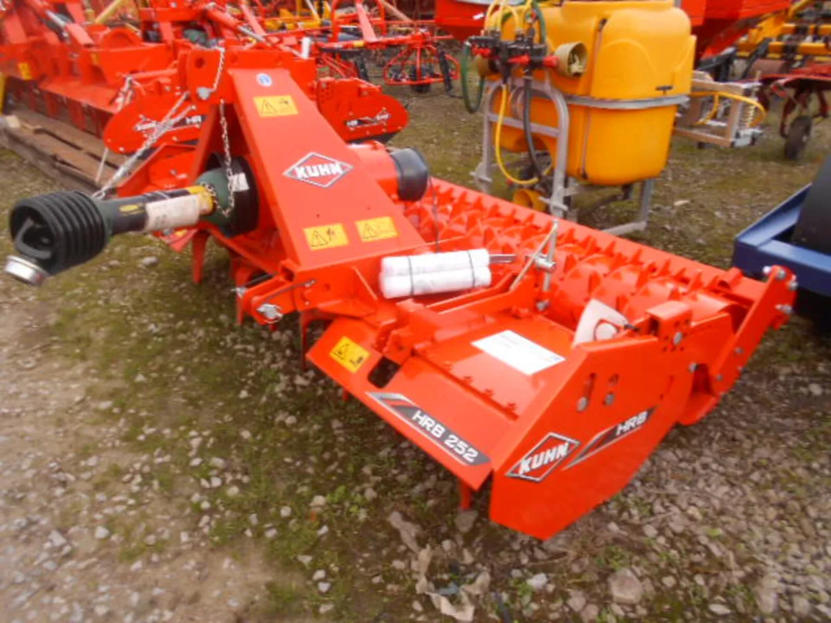 KUHN HRB252D POWER HARROW, 0% - Image 4