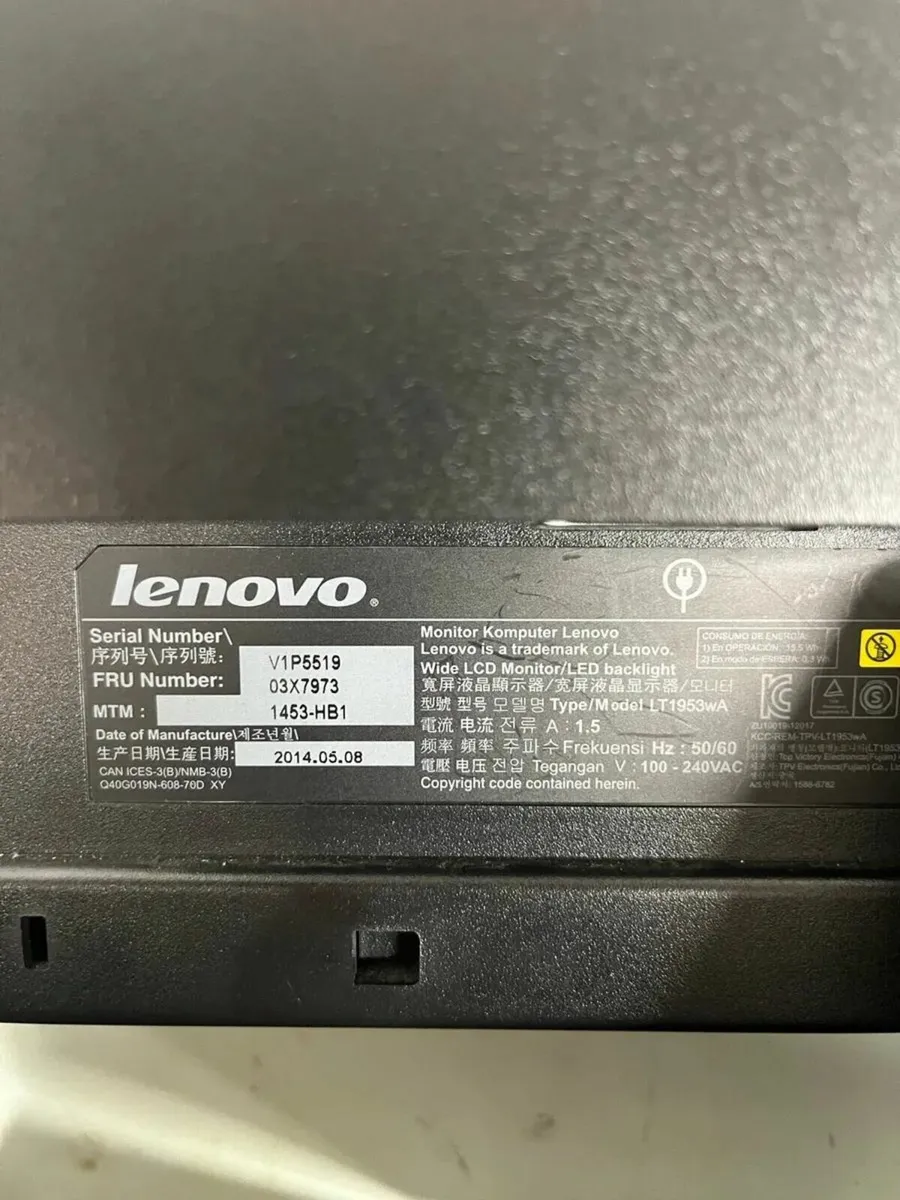 Lenovo Monitor - Image 3