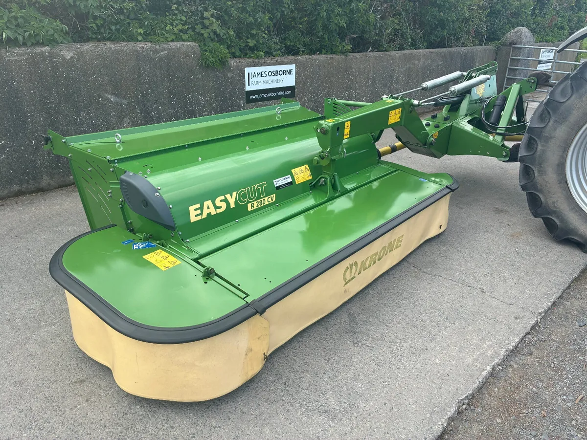Krone EasyCut R280CV Mower Conditioner - Image 1
