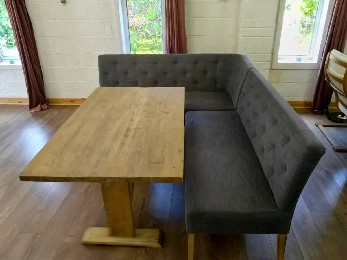 Dining Table and bench - Image 2