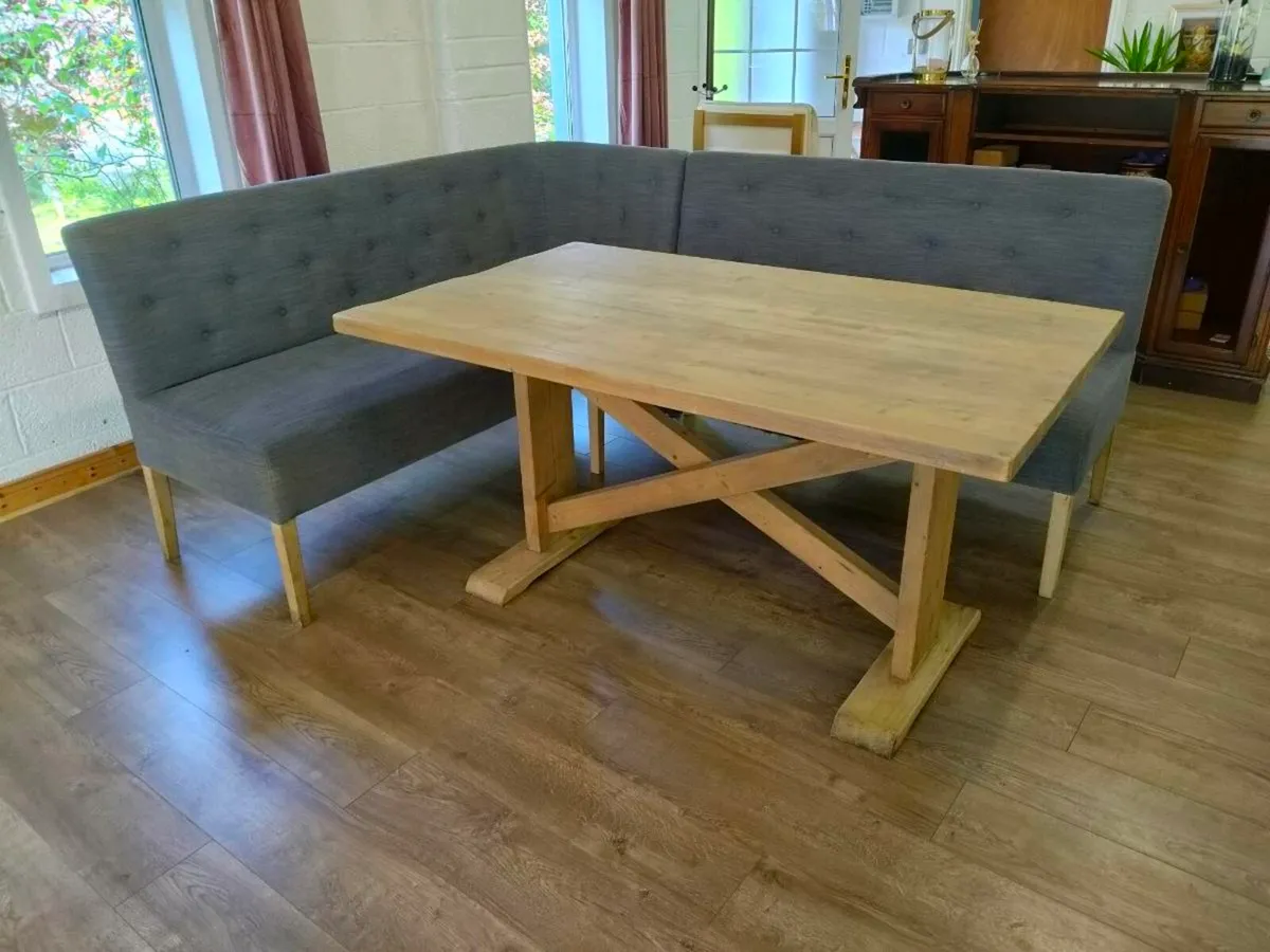 Dining Table and bench - Image 3